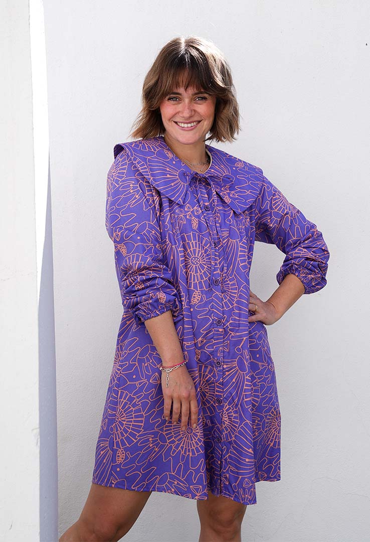 „Summer Statement“ Baumwollkleid