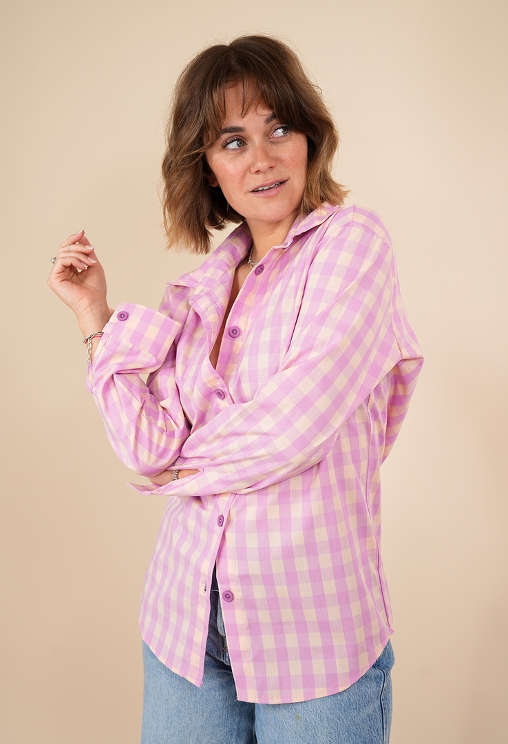 Lässige Karobluse „Sunny Checks“