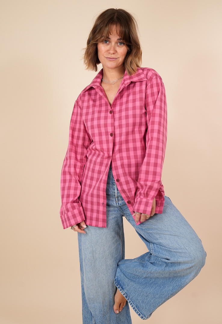 Lässige Karobluse „Sunny Checks“