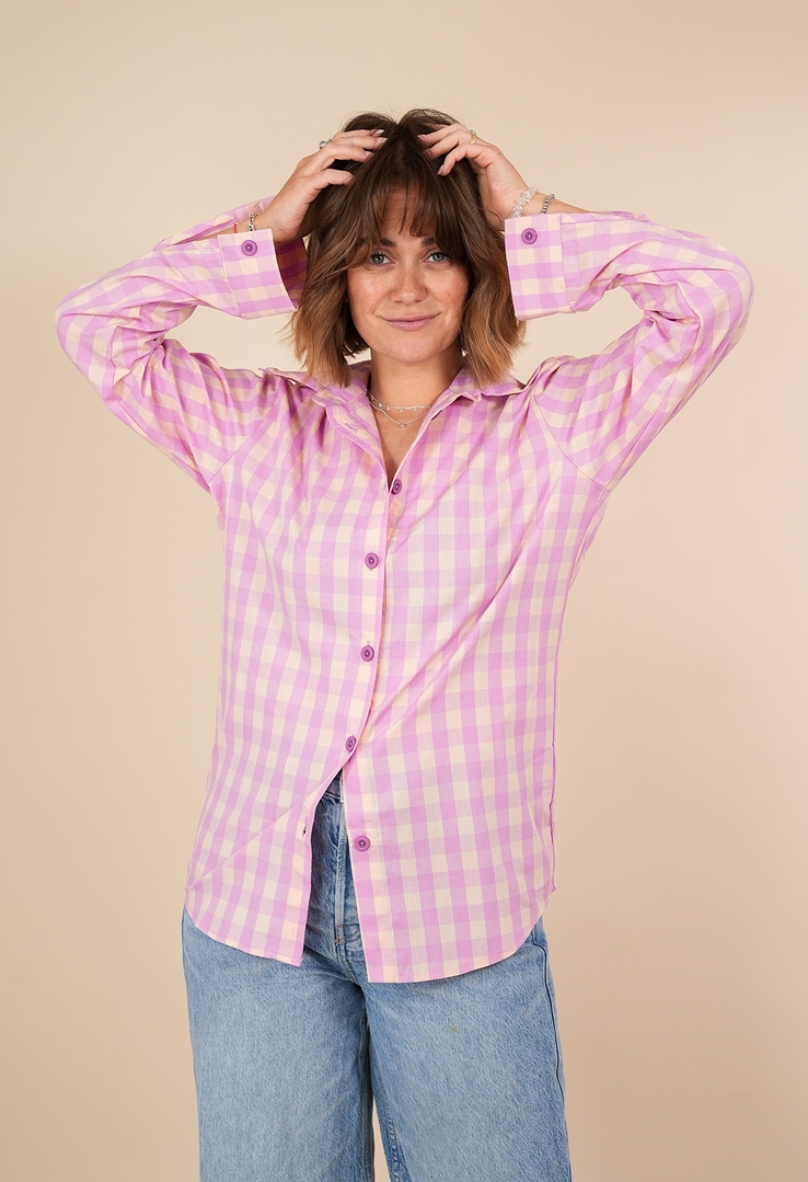 Lässige Karobluse „Sunny Checks“
