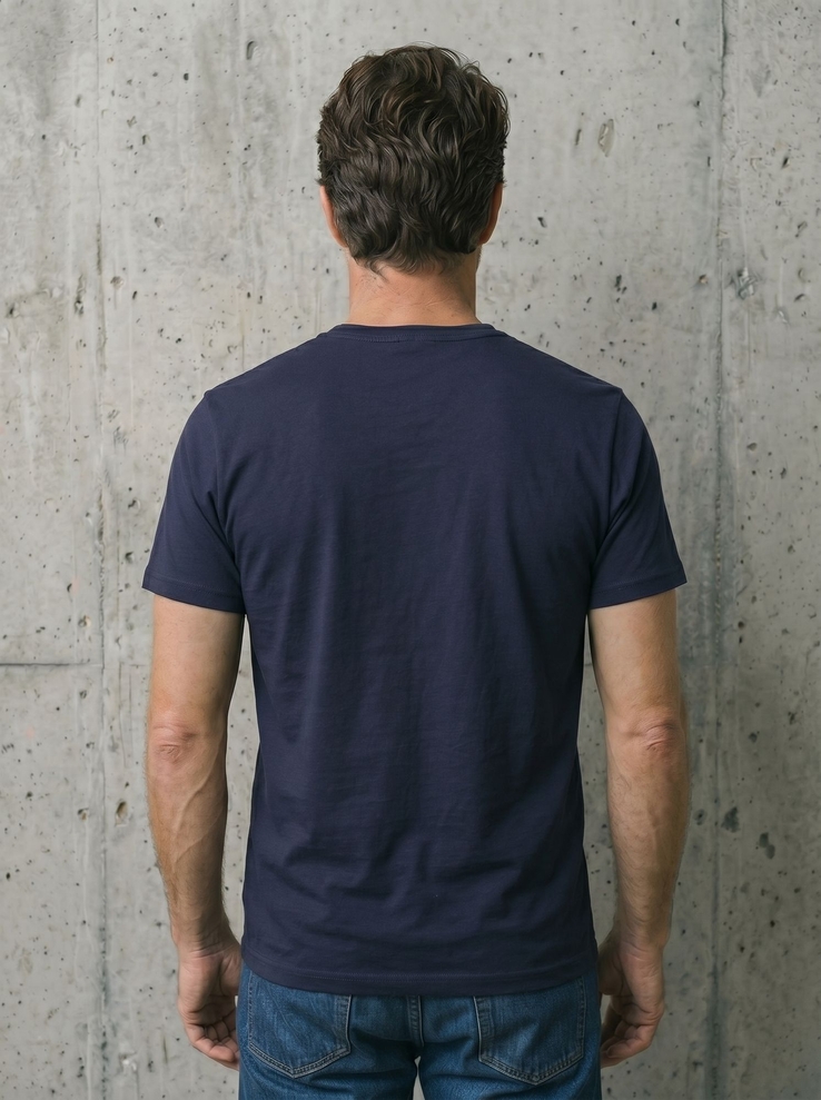 Print-T-Shirt Too Bright To Hide aus Modal und Baumwolle