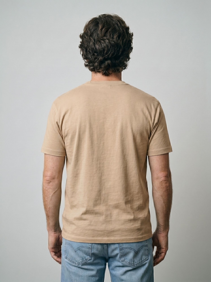 Print-T-Shirt Free Hugs aus Modal und Baumwolle