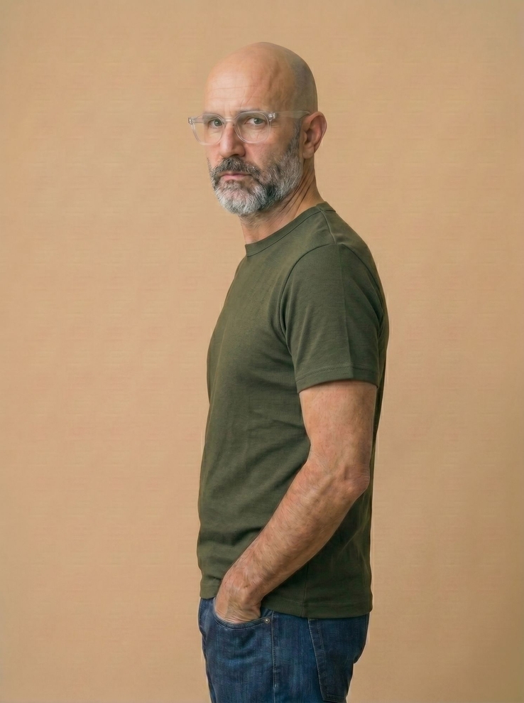 Print-T-Shirt The Art Of Living aus Modal und Baumwolle