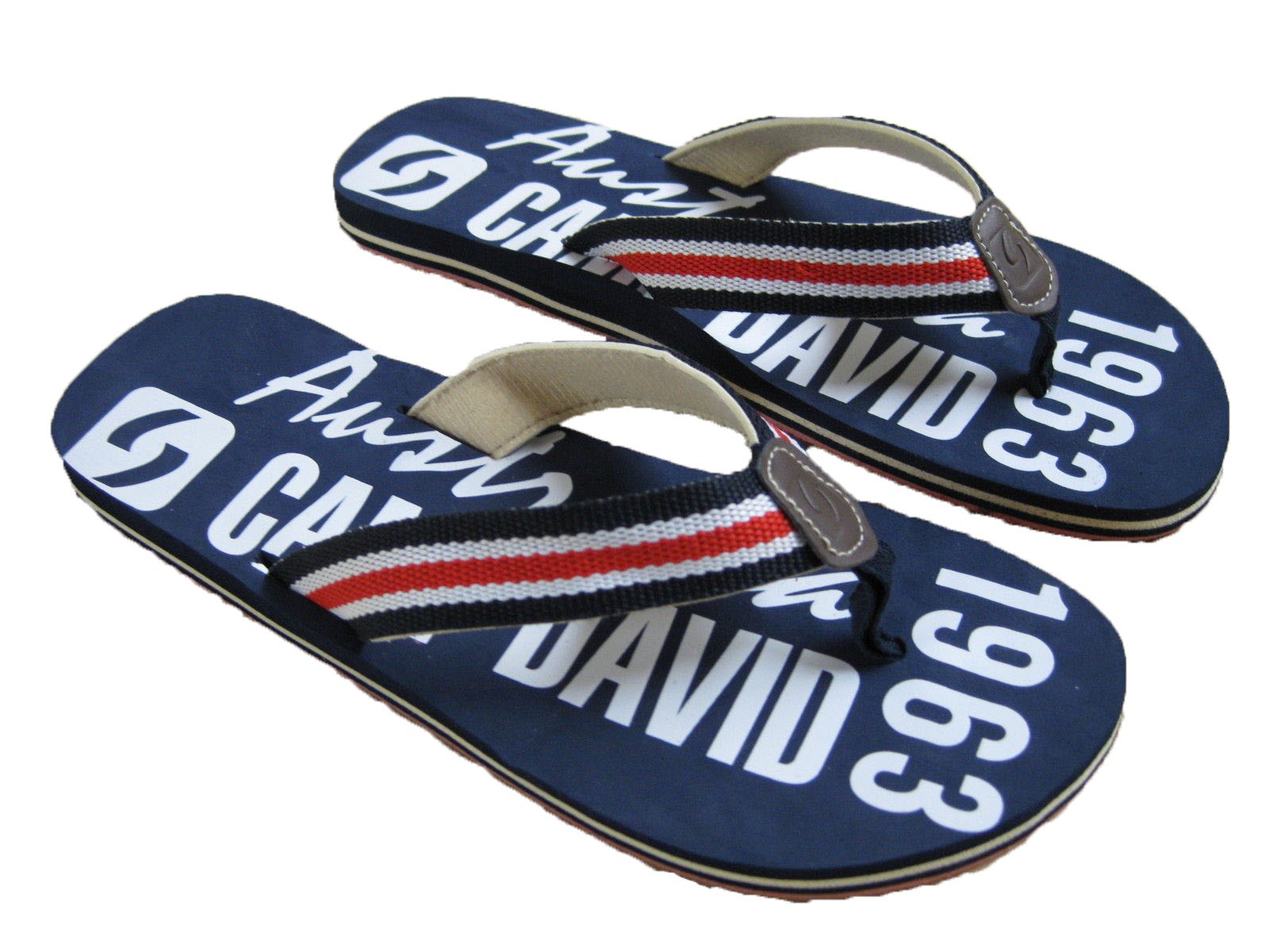 CAMP DAVID Herren FlipFlops Sandalen Zehentrenner Badeschlappen 2