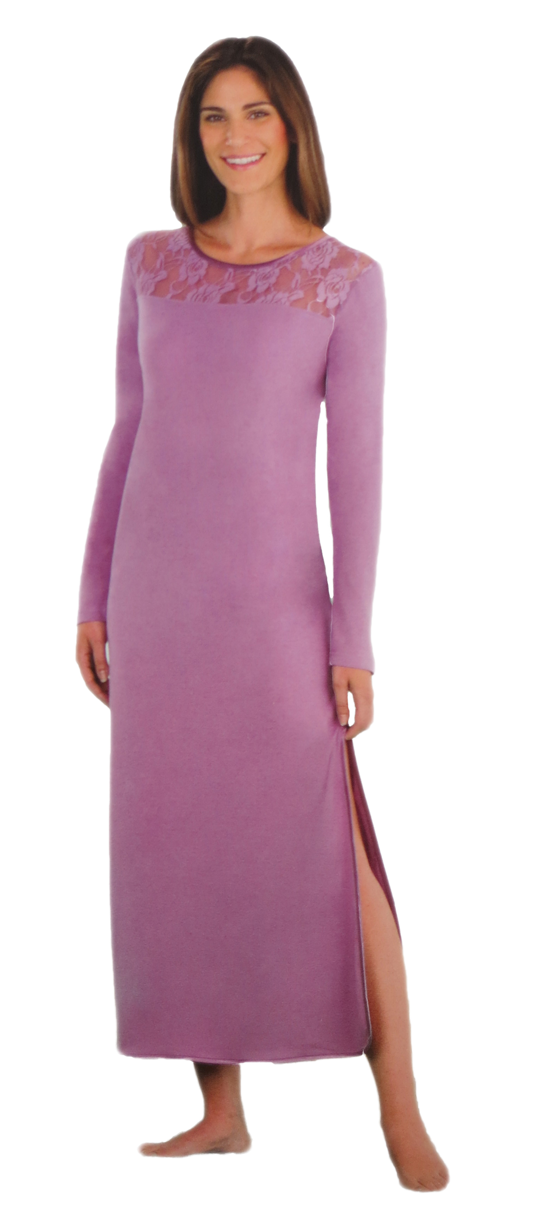 Agnes Orinda Damen Nachthemd Übergröße - Kuscheliges Schlafkleid Mit Kurzärmeln