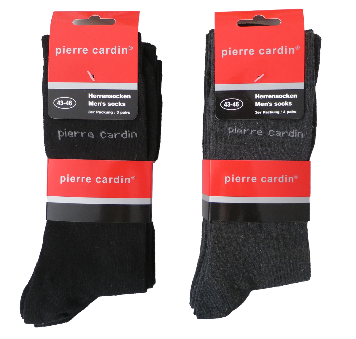 18 Paar Pierre Cardin Socken Freizeitsocken 18er Pack Herrensocken