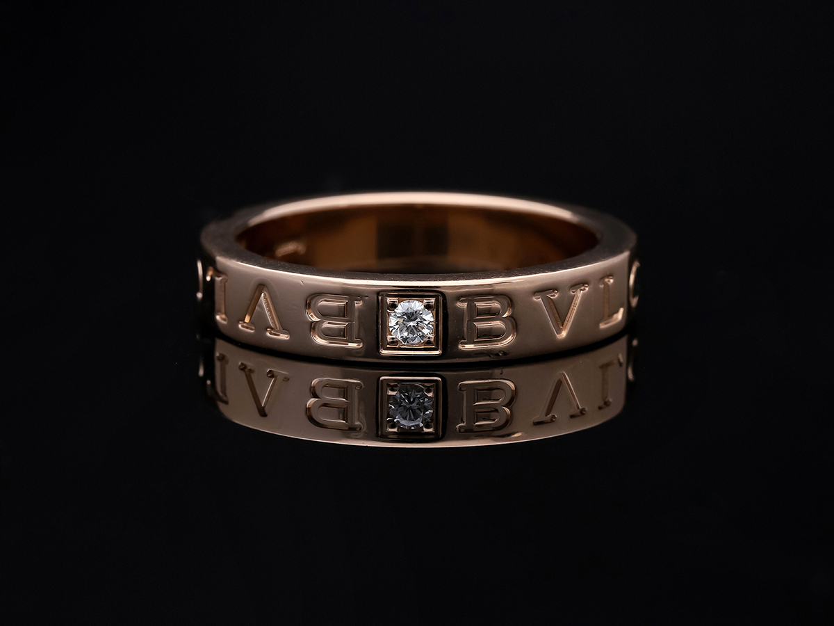 Rose Gold Bulgari Modeschmuck Top Preis Bvlgari Ring Brillant