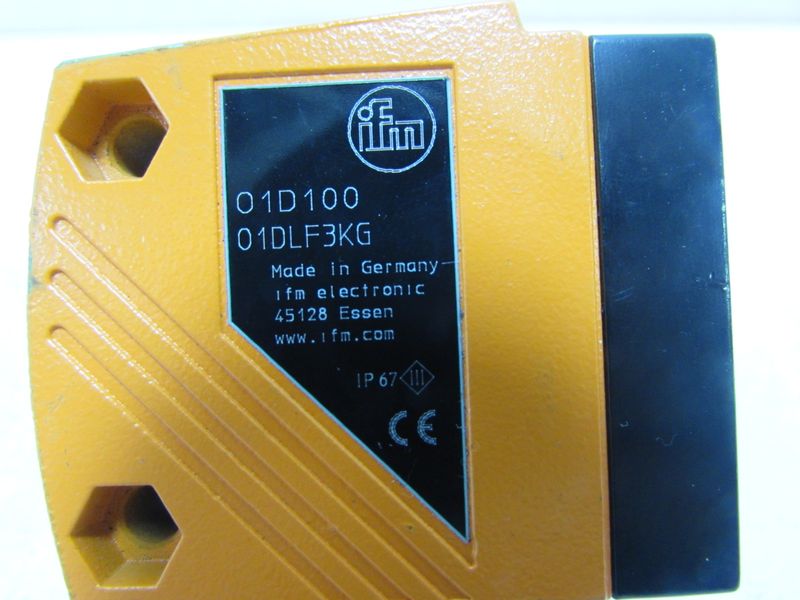 IFM 01D100 01DLF3KG Distance Sensor Laser O1D100 Top Condition eBay