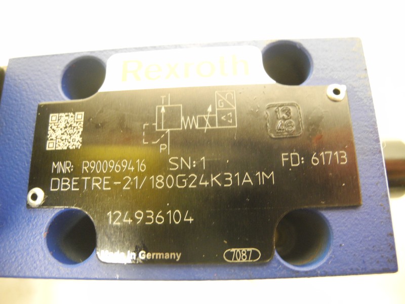 Rexroth Druckbegrenzungsventil DBETRE-21/180G24K31A1M MNR 