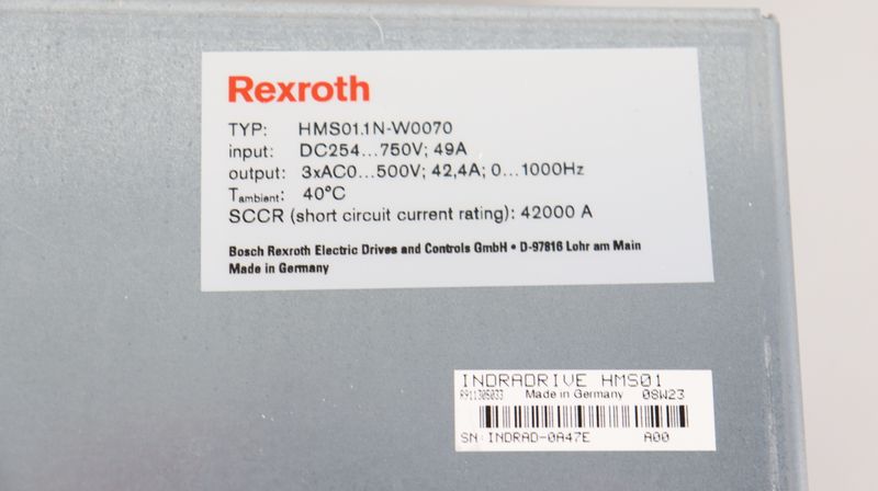 Rexroth Indradrive HMS01.1N-W0070-A-07-NNNN R911295326