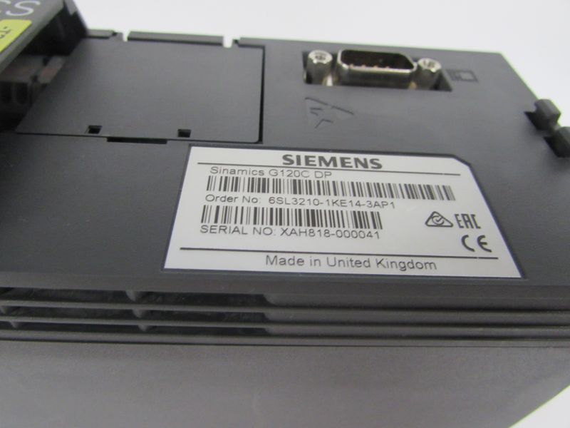 Siemens Sinamics G120C DP 6SL3210-1KE14-3AP1 1,5kw 400V TESTED