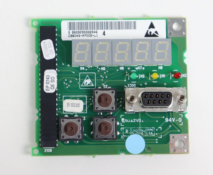 Siemens C98043-A7005-L1 / 6RY1704-0AA00 Platine UNUSED | IK Industry