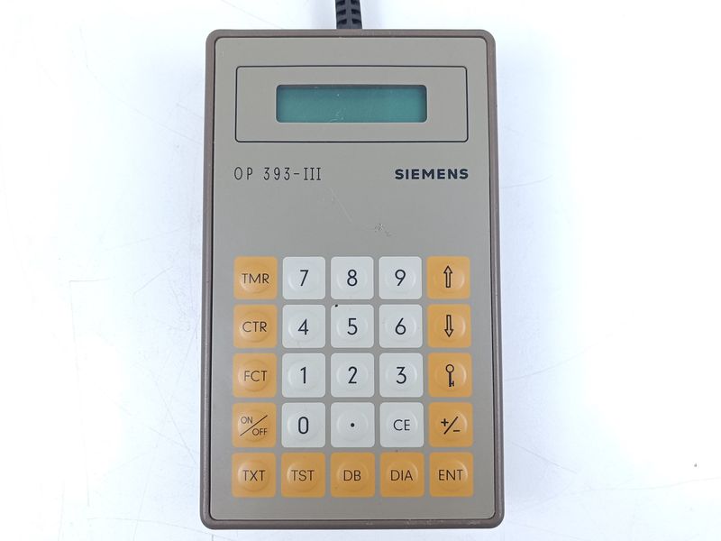 Siemens OP 393-III – Unité De Commande D'occasion, Prête à L'emploi
