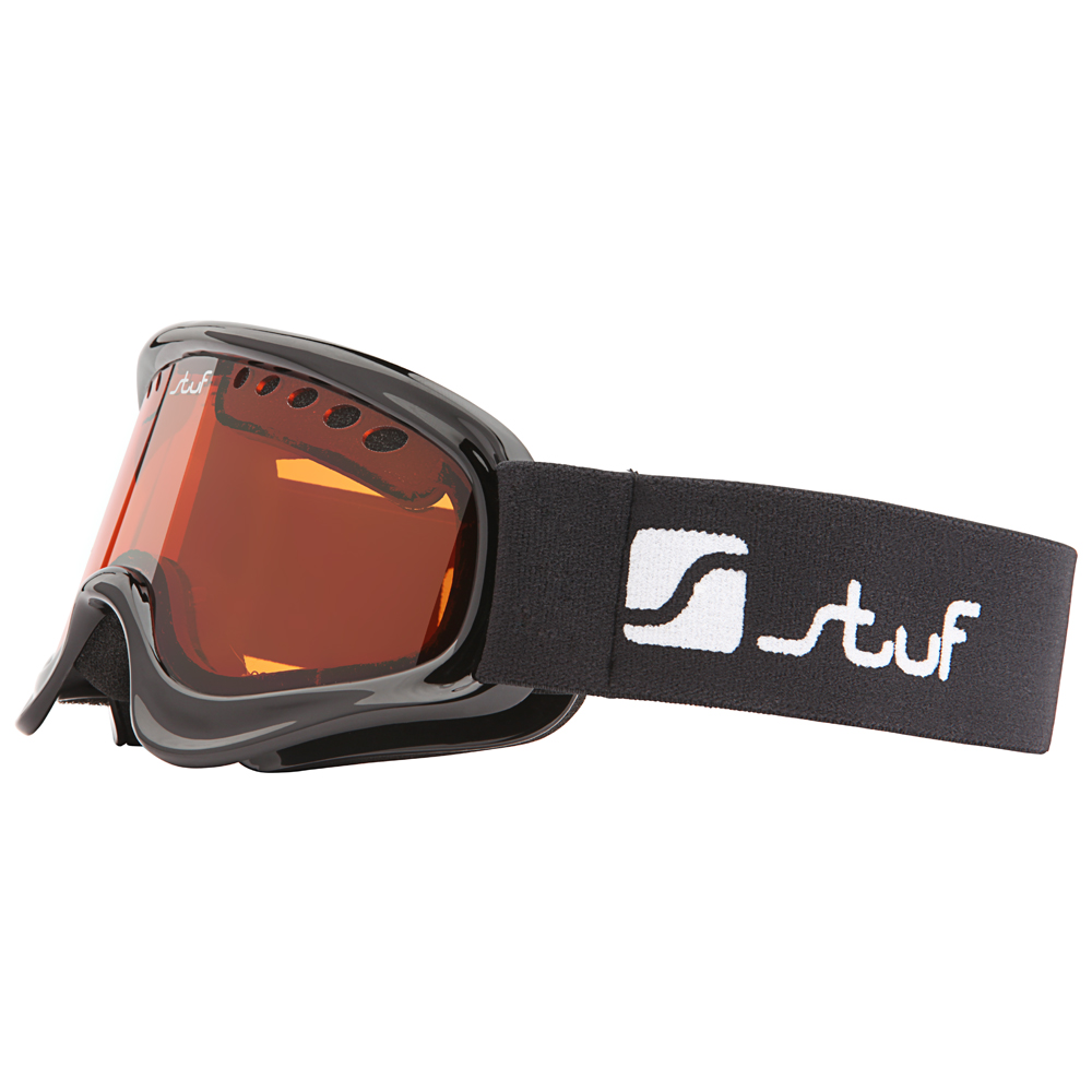 Stuf Echo Advance Jr. – Kinder Skibrille Snowboard Brille – 1002096 schwarz