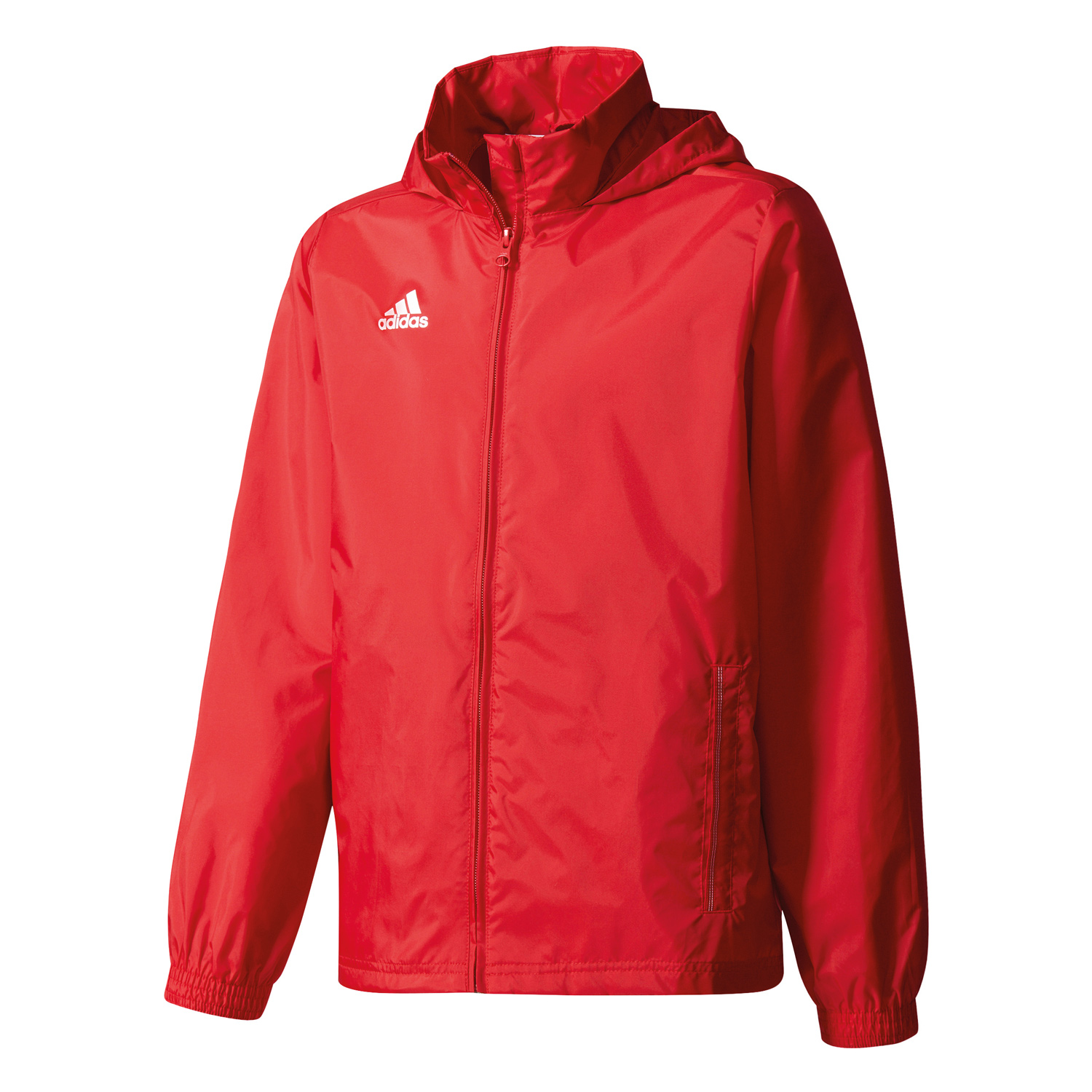 adidas Core 15 Rain Jacket – Gr. 164 – Kinder Regenjacke – S22285 rot