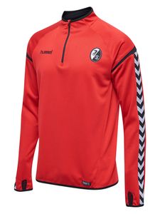 Hummel SC Freiburg Authentic Charge - Herren Training Sweatshirt - 200726-3062 rot