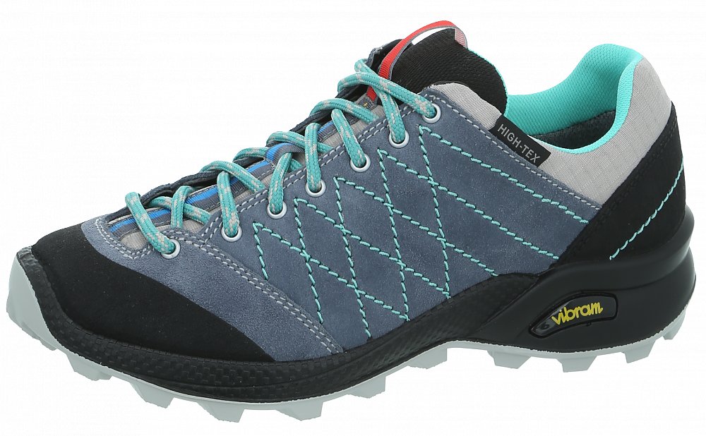 High Colorado Crest Trail – Damen Trekkingschuhe Outdoorschuhe – 136285-7135 grau/türkis