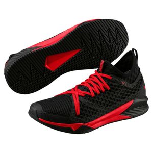 Puma IGNITE XT Netfit - Herren Fitness Freizeitschuhe Sneaker - 190057-06 schwarz/rot