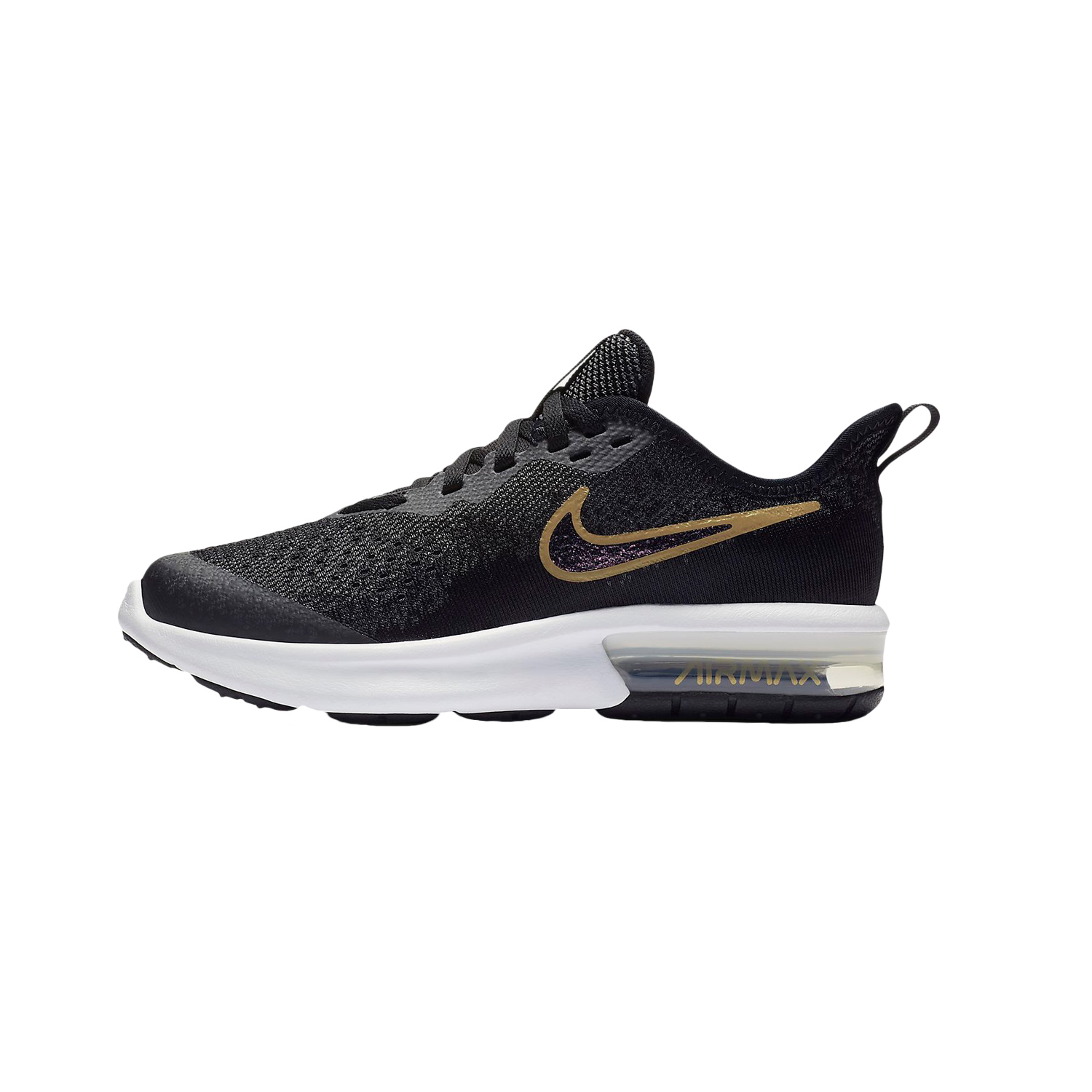 Nike Herren Air Max Sequent 4 Fitnessschuhe, schwarzrot Nike Herren Air Max Sequent 4 Fitnessschuhe, schwarzrot