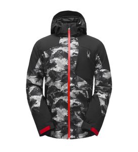 Spyder M Chambers GTX Jacket - Herren Skijacke Snowboardjacke - 181732-026 print/schwarz