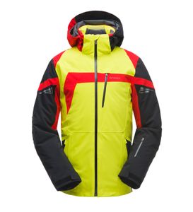 Spyder M Titan GTX Jacket - Herren Gore-Tex Skijacke - 181720-725 gelb/schwarz/rot