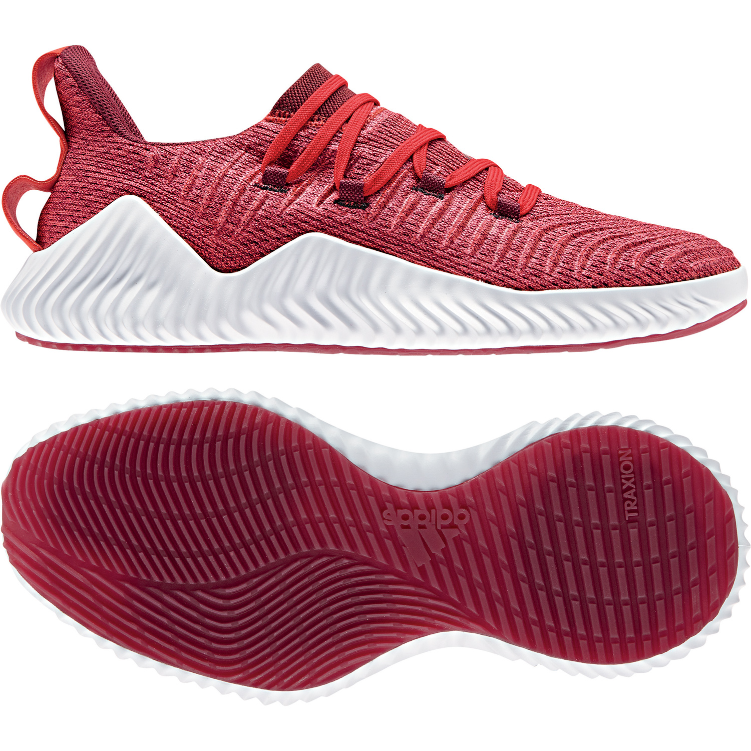 adidas AlphaBOUNCE Trainer Herren Sneaker Freizeitschuhe AQ0674 rotweiß adidas AlphaBOUNCE Trainer Herren Sneaker Freizeitschuhe AQ0674 rotweiß
