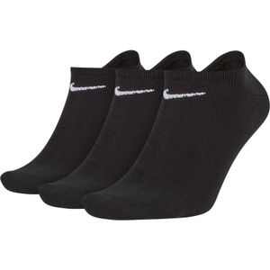 Nike Value No Show - Laufsocken Sportsocken Sneakersocken 3-er Pack - SX2554-001 schwarz