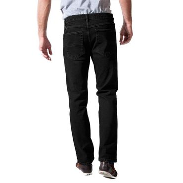Rounder Falco - Stretch Jeans für Männer in der Farbe Schwarz - Vorderansicht
