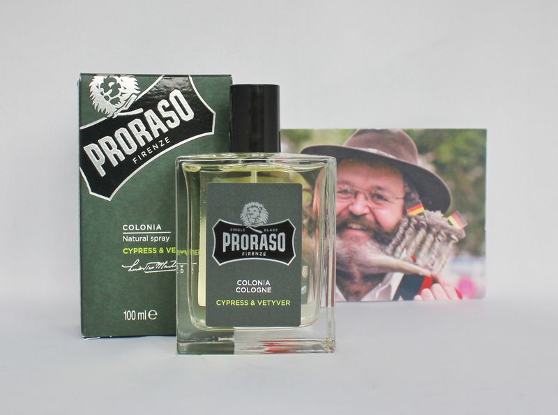 Proraso Eau de Cologne Cypress Vetyver Natural spray 100 ml