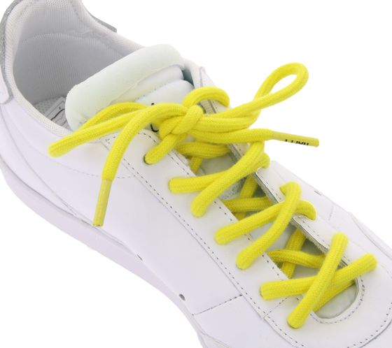 TubeLaces Shoe Laces Colorful Shoelaces Happy Yellow