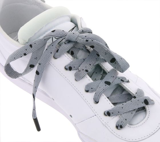 TubeLaces Shoelace Casual Chaussure Lace Grey / Black