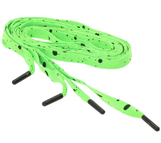 TubeLaces Shoelaces Shining Shoelaces Neon Green
