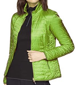 Campagnolo quilted jacket colorful transition jacket women outdoor jacket green