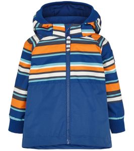 racoon Outdoor Dirch Stripe veste de pluie imperméable enfants veste d´été bleu