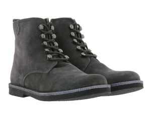 aster Emma shoes fashionable girls suede ankle boots made of velvet gray
