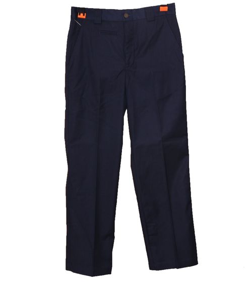 Pantalon en tissu Koppe Pantalon de travail léger pour homme avec poches latérales bleu marine