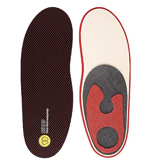 SIDAS Winter Custom Promesh insoles variable insoles for winter sports enthusiasts black / red