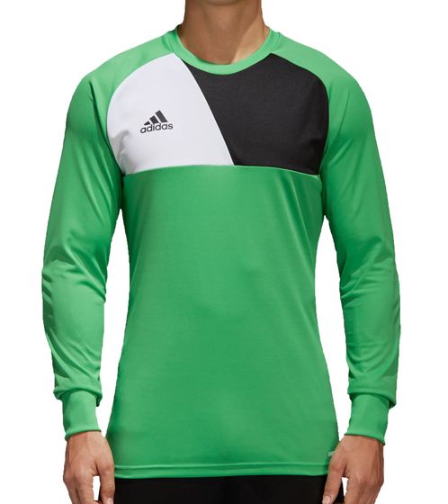 adidas men´s goalkeeper jersey moisture-regulating football long-sleeved shirt Assita 17 with ClimaLite green