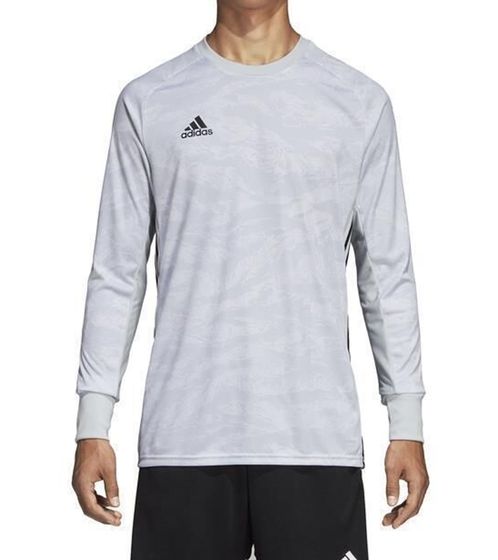 adidas Herren Torwart-Trikot Fußball Langarm-Shirt AdiPro 19 Grau