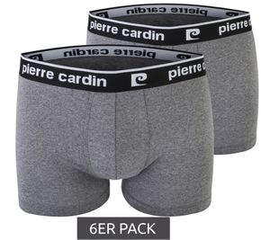 6er Pack Pierre Cardin Herren Boxershorts Unterwäsche Grau 6er Pack Pierre Cardin Herren Boxershorts Unterwäsche Grau