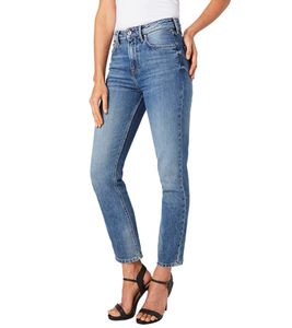 Pepe Jeans Women's Straight Jeans Pants High Waist Mary Blue