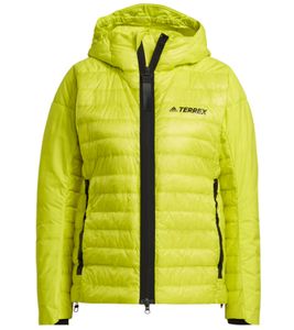 adidas Terrex Myshelter Down Jacket Women s Down Jacket Water Repellent Wind Jacket GM4785 Yellow