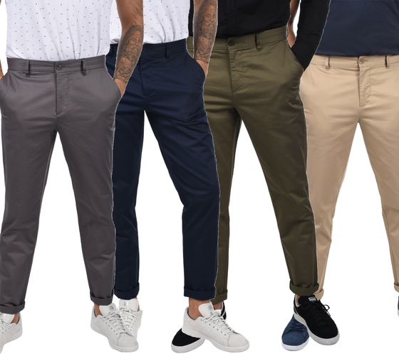 CASUAL FRIDAY pantalon en tissu pour hommes pantalon chino Pelle 20503245