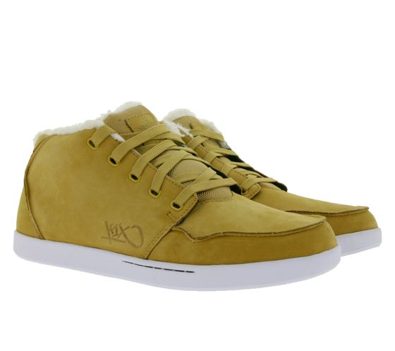 K1X | Kickz mtp le men s real leather sneaker with warm lining 1000-0215/7100 light brown