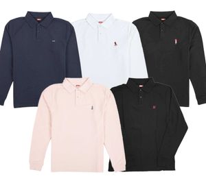 Kreem Longsleeve Polo Men s Cotton Shirt with Polo Collar 9164-2600