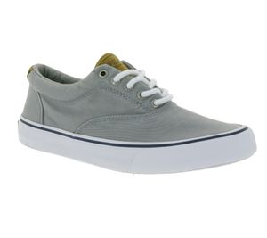 SPERRY Bahama Striper II Cvo SW women's canvas sneaker with wave siping technology STS22045 Gray SPERRY Bahama Striper II Cvo SW women's canvas sneaker with wave siping technology STS22045 Gray