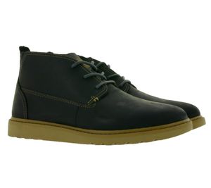 REEF Voyage Boot LE sustainable men's genuine leather sneaker with cushion bounce sole CI8713 Black