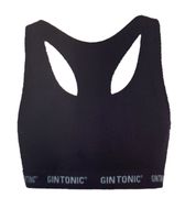5er Pack GIN TONIC Damen Sport-BH mit Ringerrücken Bustier 212061938 Pink oder Schwarz 5er Pack GIN TONIC Damen Sport-BH mit Ringerrücken Bustier 212061938 Pink oder Schwarz