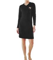 MEXX Camisón de mujer , negligé de manga larga o sin brazos en azul o negro