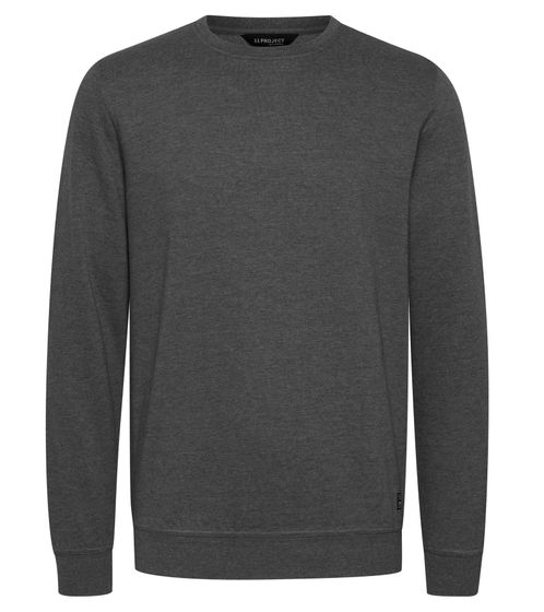 11 PROJECT Garrett CrewNeck Men's Casual Sweater Heather Sweater 21300786-ME 1940071 Grey